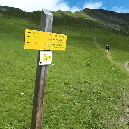 Confortable Face A La Montagne 아파트 라 플라뉴